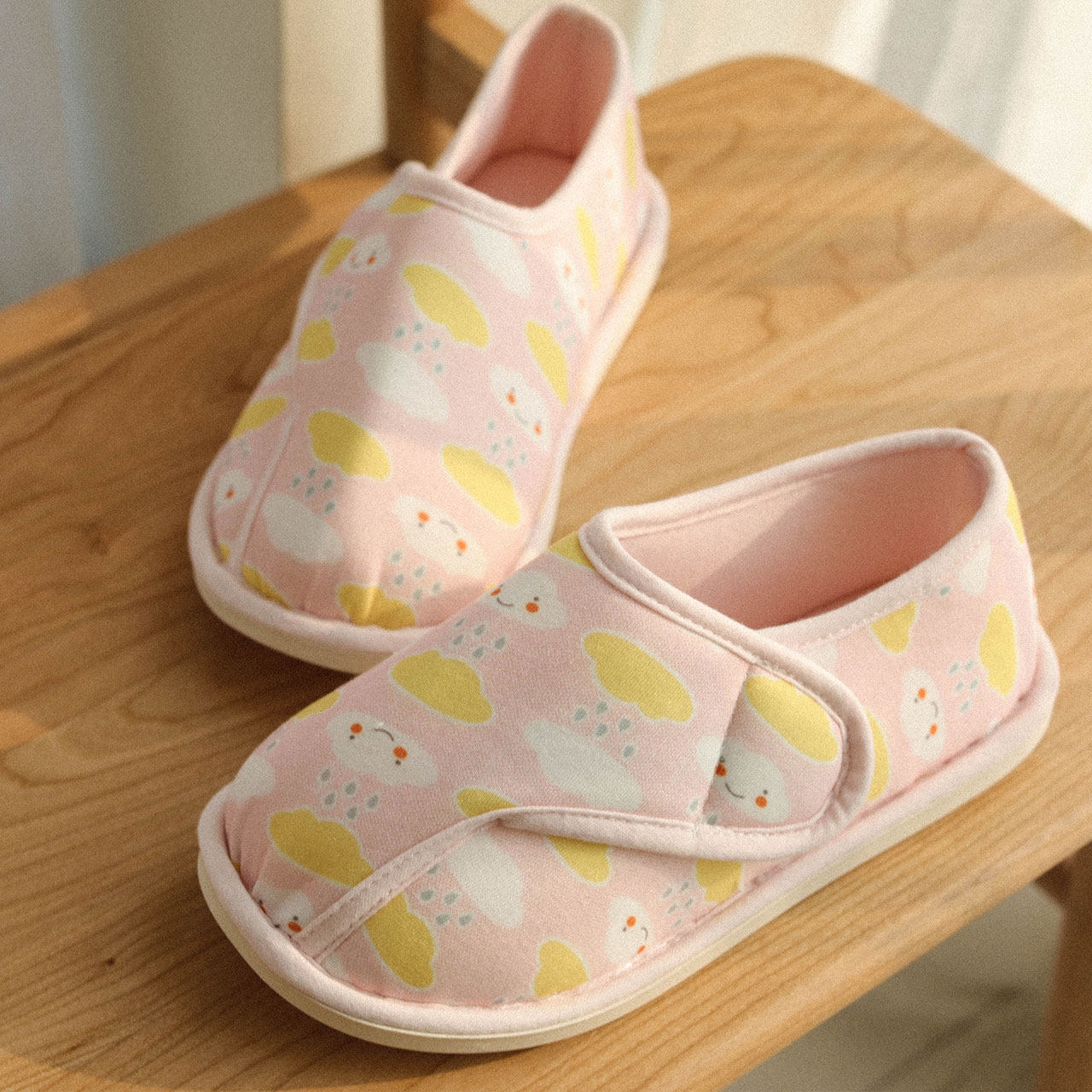 Moon Shoes Spring Summer Thin bag heel Thick Bottom Non-slip Indoor Cute Pregnant Woman Shoes Summer Breathable Postnatal Slippers