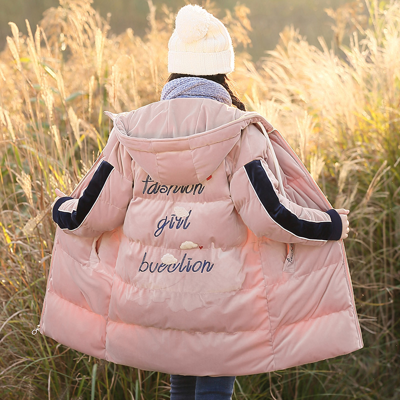 Chinese New Year clothes jacket female tide 14 winter clothing 12 to 15 15 13 girl girl's high school junior high school student coat big coat