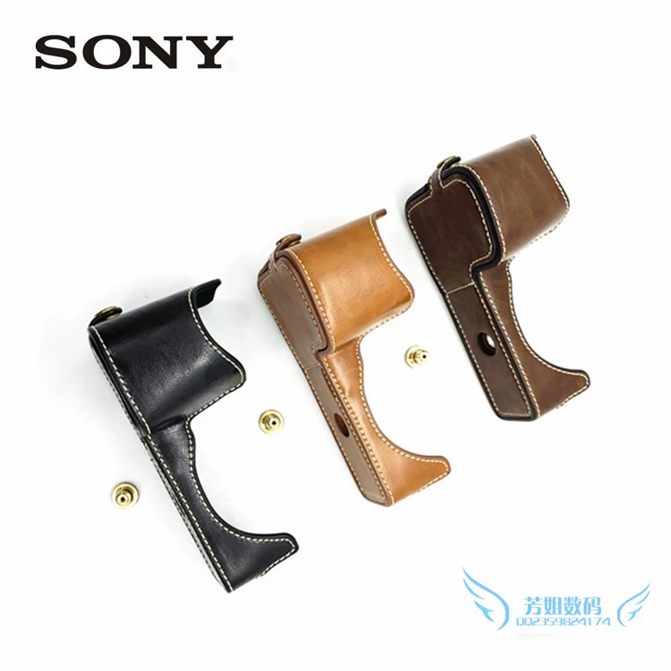 Bao da Sony A6600 ILCE-6600 cơ sở nửa máy ảnh cầm tay micro đơn đặt túi chụp ảnh đặc biệt - Phụ kiện máy ảnh kỹ thuật số