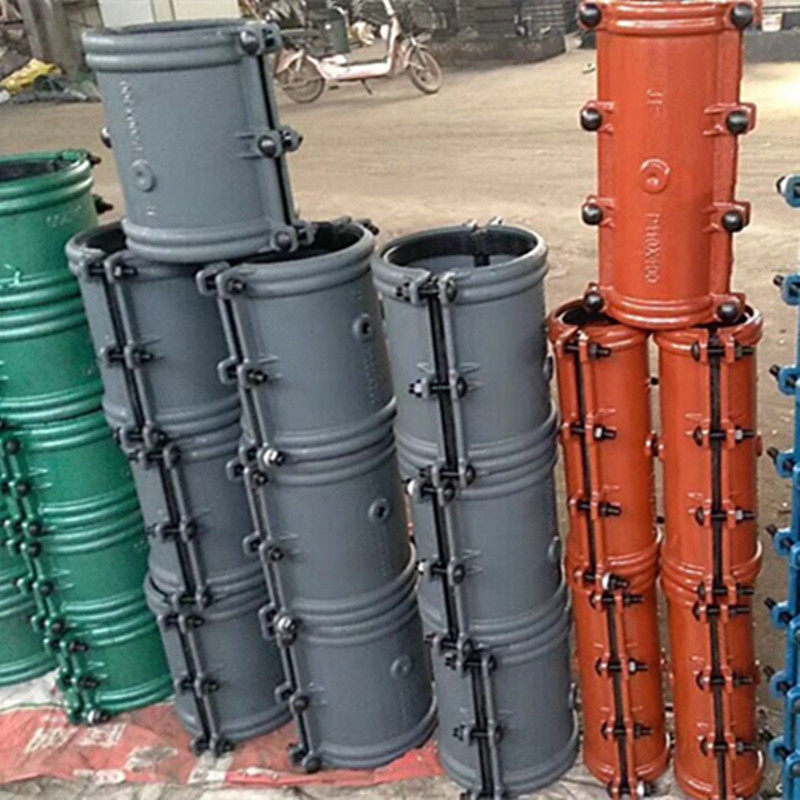 Pipe repair pe pipe Huff joint repair device Water pipe plugging device Ductile iron extended hoop quick joint