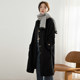 Women's woolen coat, mid-length, above the knee, Korean version, winter 2023 new style, Hepburn style, thickened woolen coat