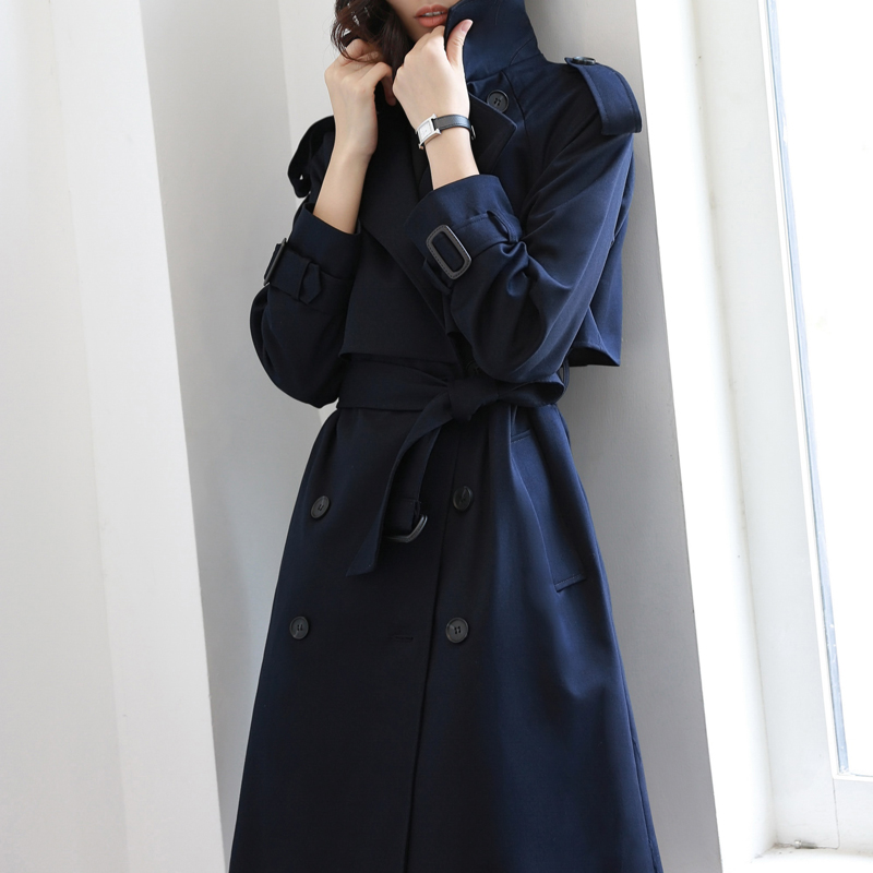 Trench pour femme WHITEALLUSION  SOUDAN en Polyester - Ref 3228337 Image 3