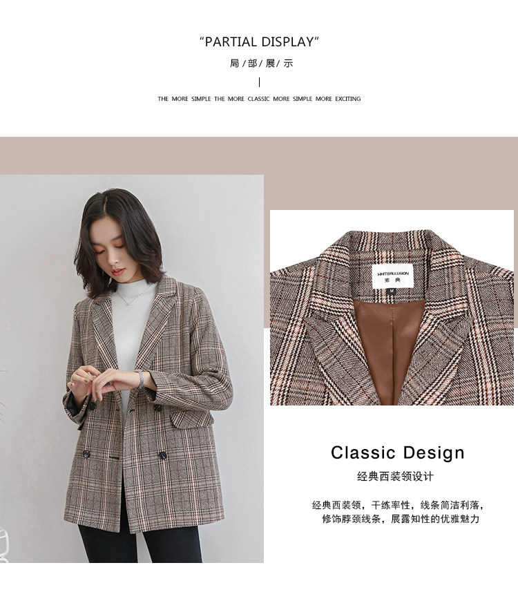 Veste pour femme WHITEALLUSION  SOUDAN en Laine - Ref 3217904 Image 18