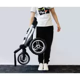 Съёмная коляска для близнецов, складная башенка, детская тележка с сидением для двоих, можно сидеть и лежать