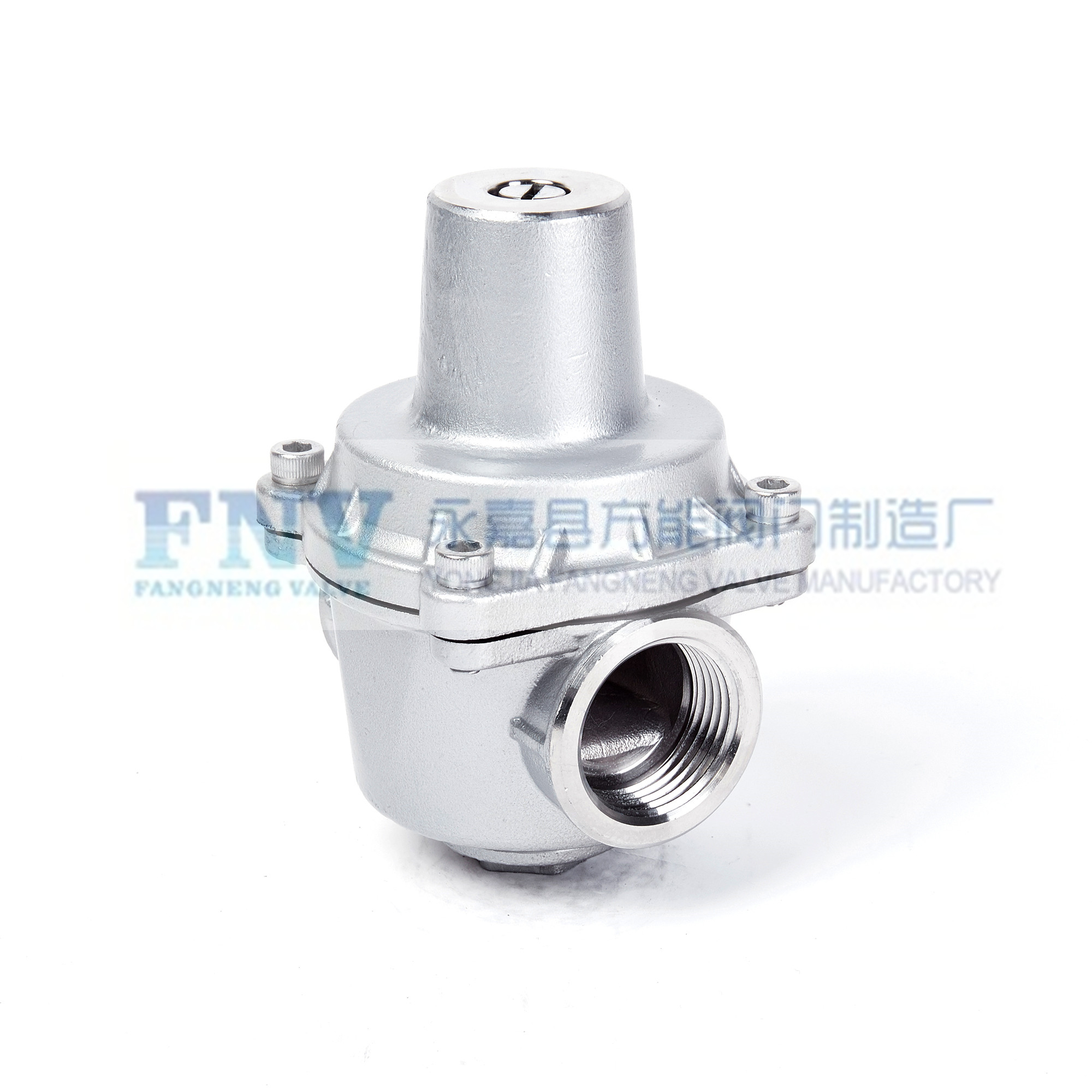 Home tap water pressure reducing pressure valve adjustable YZ11X-16P-DN25 stainless steel branch pipe pressure reducing valve