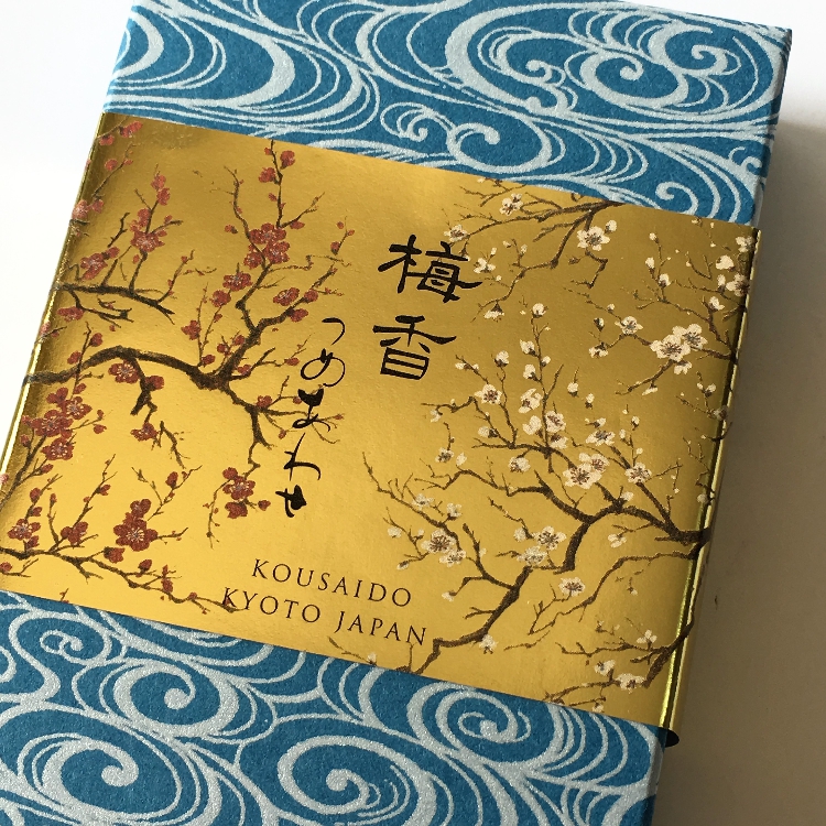 Nhật Bản Kyoto Xiang Cai Tang Mei Xiang hộp quà ngắn dòng hương nhang dòng hương - Sản phẩm hương liệu trầm hương cảnh