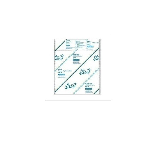 Kimberly-Clark 0743-10 SCOTT*Scott Single Layer Napkins Toilet Paper Removable Toilet Paper Dining Room Business