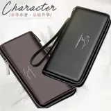 LOCOER Бумажник, длинная сумка с петлей на руку, картхолдер, маленькая сумка клатч с молнией, длина макси