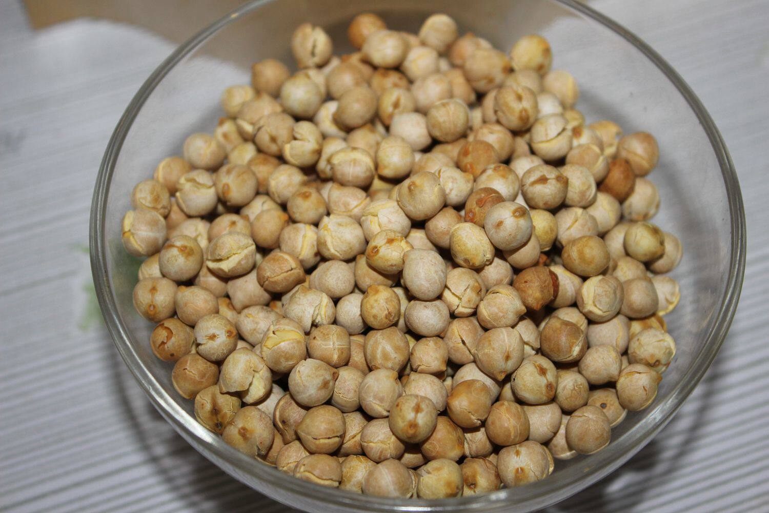 Xinjiang specialty chickpeas selected large particles 500g grains sugar-free cooked ready-to-eat wood base crispy original flavor premium