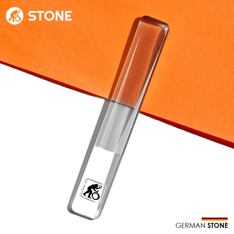 STONE German nano nail file baby glass rubbing and polishing nail tool polishing bright nail file