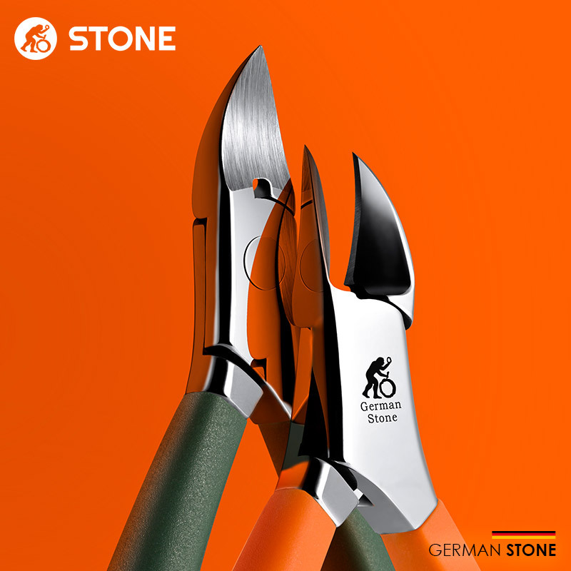 Stone German Eagle Beak Pliers Specialized Nail Clippers for Ingrown Toenails, Inflammation, and Ingrown Nails, Sharp Tip Pedicure Tool