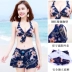 Bạn mặc đồ bơi nữ ba mảnh bikini nhỏ nước hoa kiểu váy gợi cảm kích thước ngực tụ tập áo tắm spai - Bộ đồ bơi hai mảnh Bộ đồ bơi hai mảnh