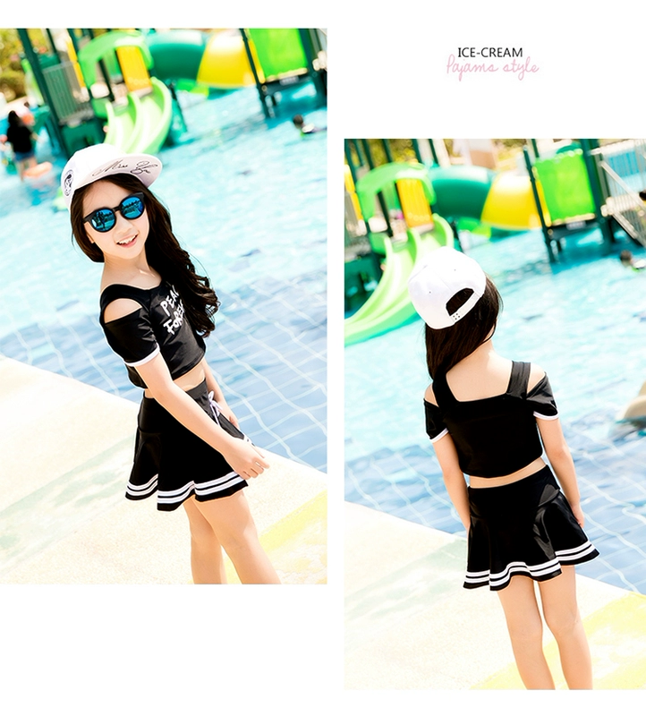 Youyou Children Đồ bơi cho bé gái Công chúa Chia thể thao Dễ thương Bé trai Lớn Bé gái Đồ bơi cha-con - Bộ đồ bơi của Kid mua do boi cho be