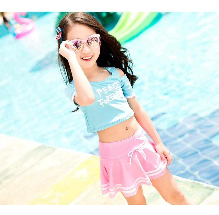 Youyou Children Đồ bơi cho bé gái Công chúa Chia thể thao Dễ thương Bé trai Lớn Bé gái Đồ bơi cha-con - Bộ đồ bơi của Kid mua do boi cho be
