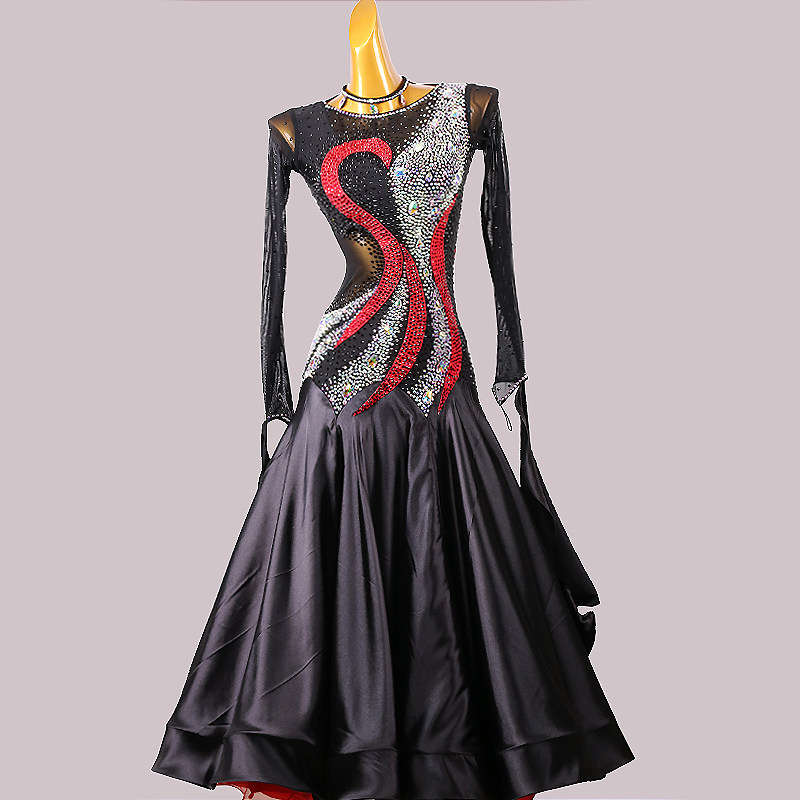 Morden Dance Dress New National Standard Dance Upscale Dress Competition Dress Superior ballroom Dancing Waltz-Taobao