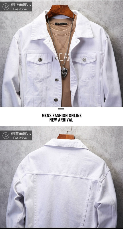 áo kiểu trung niên u50 Xuân Thu Hồng Denim Áo Khoác Nam Hợp Thời Trang Thương Hiệu Slim Fit Phong Cách Hàn Quốc Công Sở Áo Khoác Áo Sinh Viên Trẻ Dài Tay áo khoác gió nam cao cấp