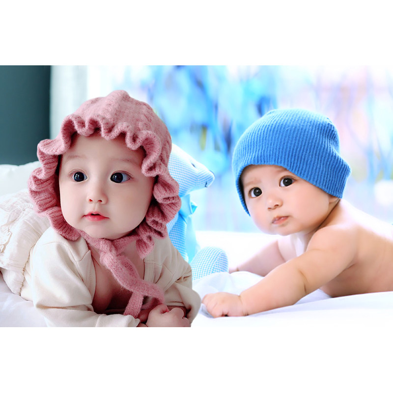 Cute baby poster pictorial cute pretty pregnant women prenatal education big picture wall sticker male and female baby doll pictures