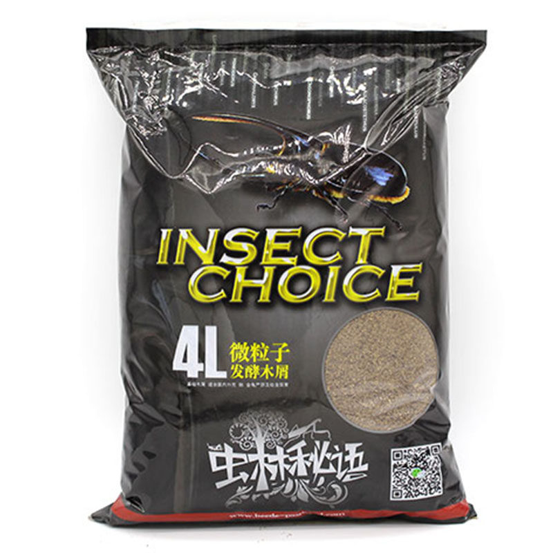 The secret of the insect forest is that the larvae of the halberd and the larvae of the daira, the deep beetle fermented sawdust humus soil feed 4L.