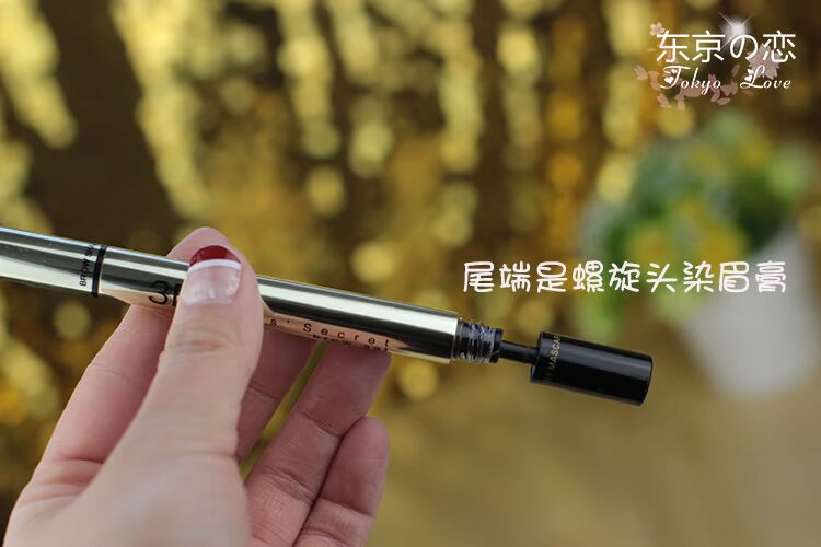 Được ủy quyền Thái Lan Mistine3D bút chì lông mày nhuộm lông mày kem ba trong một bền không thấm nước và mồ hôi chì kẻ mày cho người mới bắt đầu