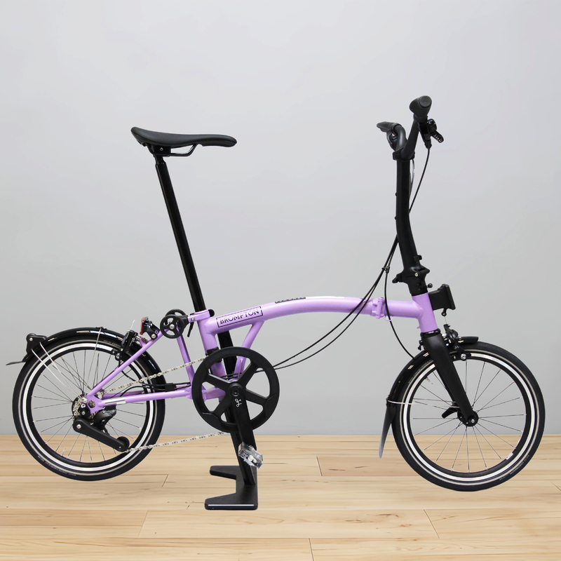 Ranran 2026 Upgraded P Line Light Purple 4-Speed Carbon Fiber Small Folding Bicycle Unisex