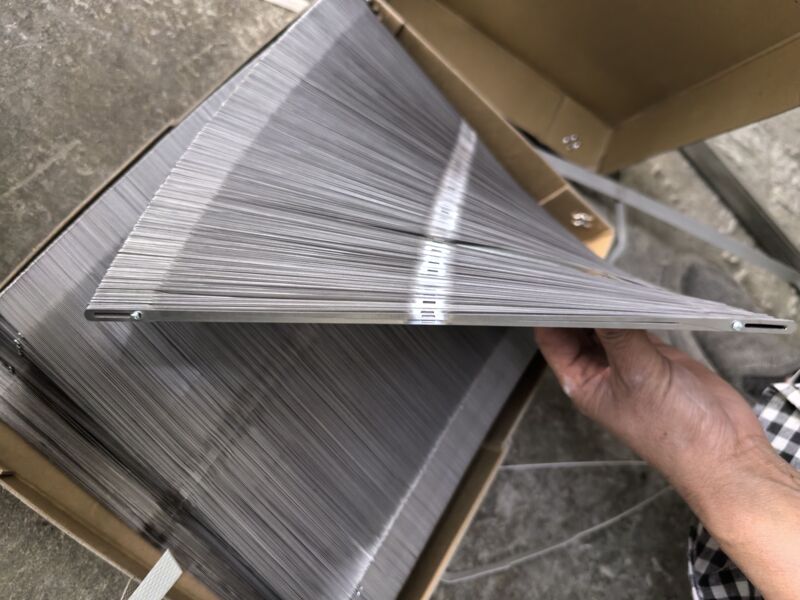 Special 280 Type Stainless Steel Warp Yarn 0 Type (5.5X1.2) Small Eye for Jet Loom, 330 Type and Other Specifications