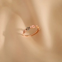 Sturbolea Spring Light Wipe ~ Hao Shi Flower Ring 2024 Новое нишевое сладкое фея изысканное кольцо