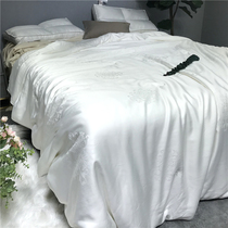 Pure handmade double Palace cocoon silk quilt 100 mulberry silk filament summer cool quilt spring and autumn quilt double winter quilt warm quilt core