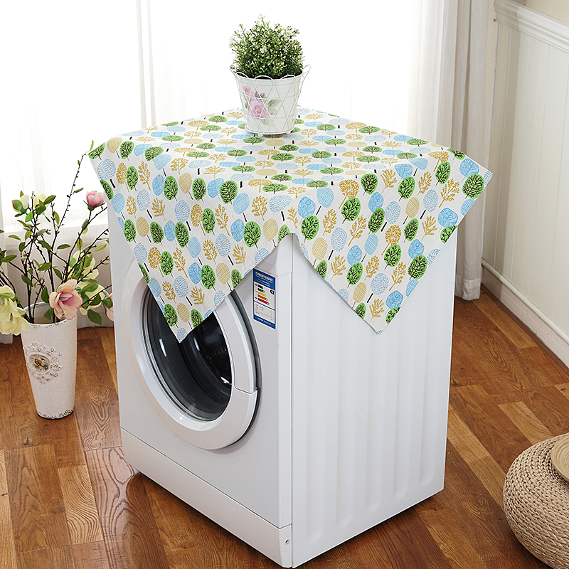 Fields Garden Cloth Art Fresh washing machine Refrigerator dust cover Dust Cloth Bed Head Chest towels Multi-purpose towels Universal Scarves cover cloth