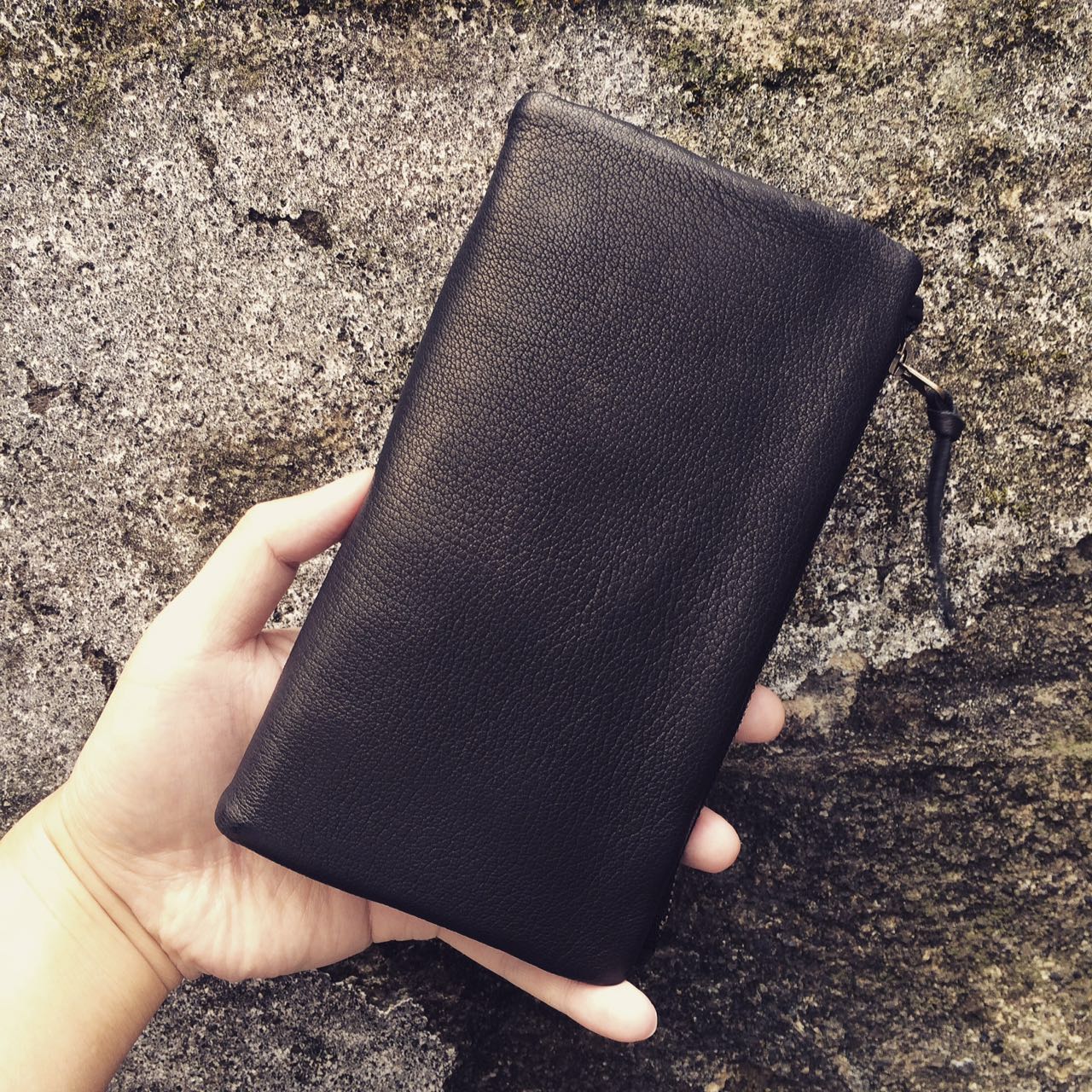 Japan Artisanal Parley Nordic Reindeer Leather Extreme soft genuine leather casual fashion male and female long version wallet wallet