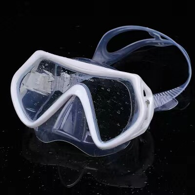 Diving Glasses Snorkeling Three Treasures Equip Full Dry Type of Sucker Ware Anti-Fog Nearsightedness Adult Children Mask Snorkeling Glasses