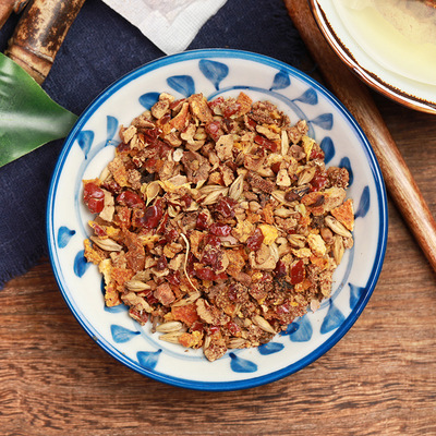 买2送1丁香猴头菇沙棘茶 丁香九珍茶 养胃暖胃茶调理肠胃茶大麦茶