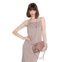 COCOBELLA fine glitter heavy industry fine needle knitted suspender autumn luxury midi skirt MZ0057