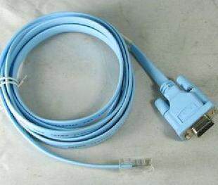 RJ45 transfer serial port 9 holes RJ45 turn RS232 line Internet interface to serial port line