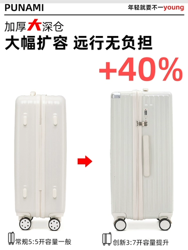 Вместительный и большой прочный чемодан на колесиках