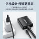 Tengfei vga to hdmi converter VGA male to HDMI female with audio laptop connected to monitor