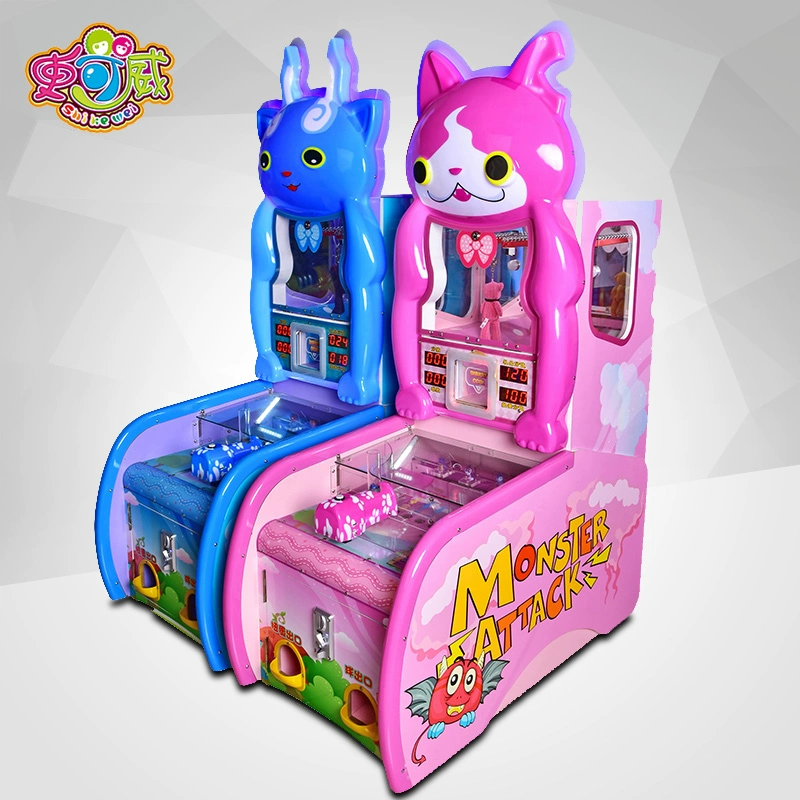 Scoway Monster Paradise Máy chơi trò chơi trẻ em đơn lẻ Quả bóng hoạt động bằng đồng xu Pinball Capsule Đồ chơi Quà tặng xổ số Thiết bị giải trí - Thiết bị sân khấu