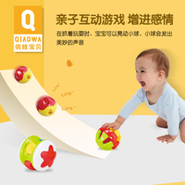 Baby toys Jingle ball Petanque Baby hand grab rattle ball toys Newborn toys 0-1 years old