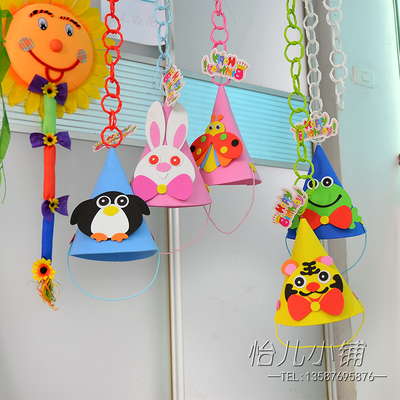 Kindergarten Diy Creative Pendant Classroom Decoration Decoration