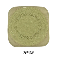 Ручная подушка травы | квадратная 3#| татуировка хлопчатобумажной подкладка |