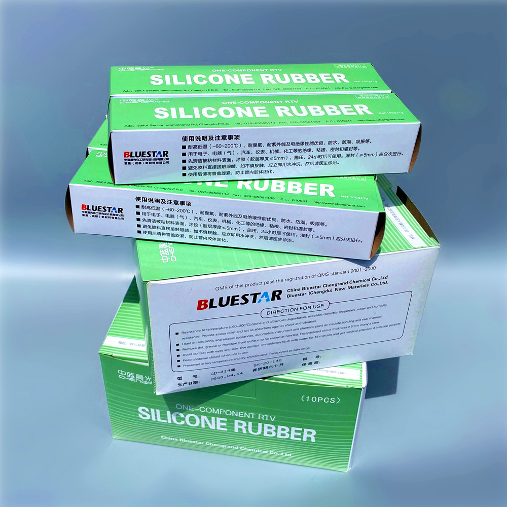 Medium blue morning light silicone rubber silicone sealant GD-414 GD-3040 GD-433 GD-401 GD-405