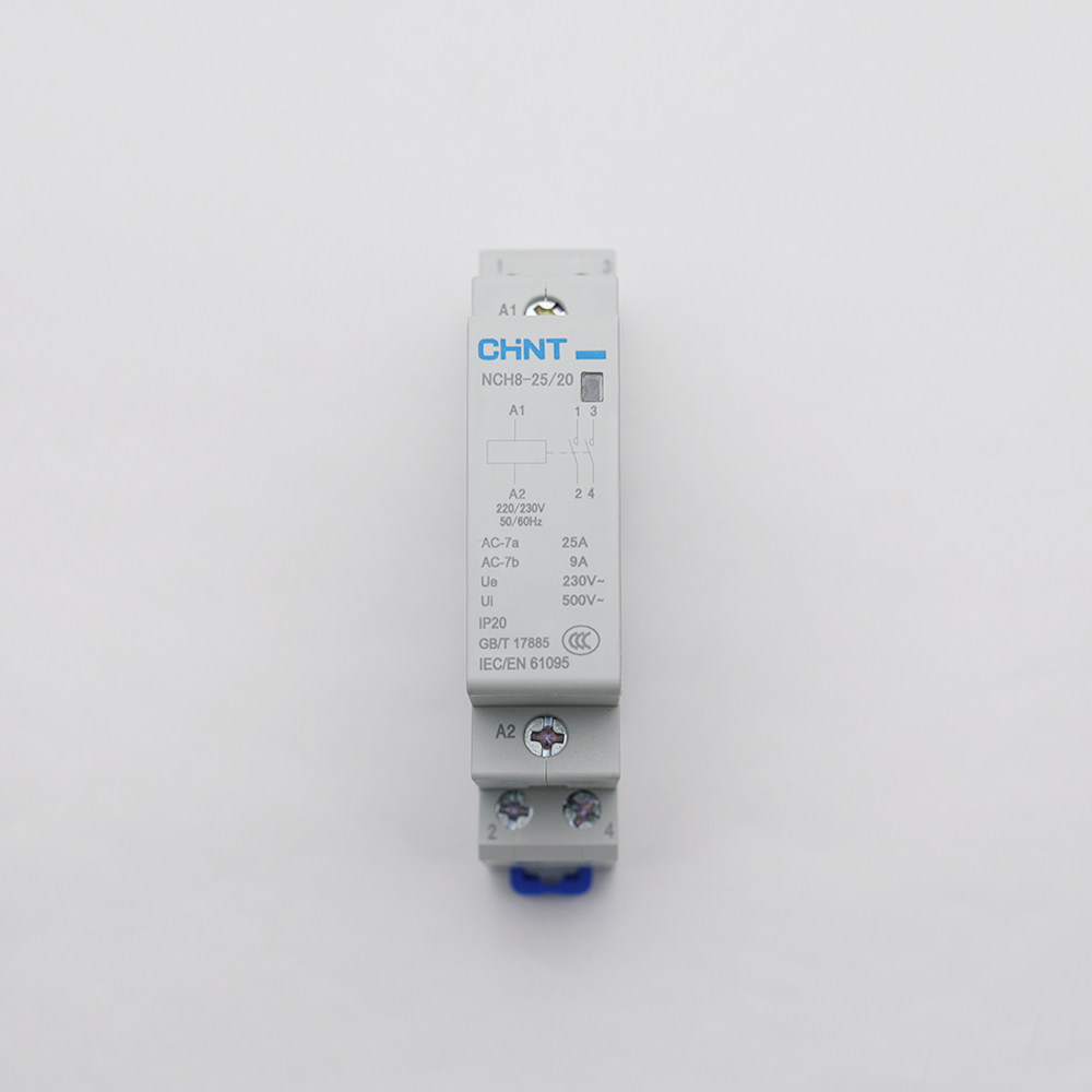 西法电子正泰交流接触器 单相220V大功率控制开关NCH8-25/20-220V