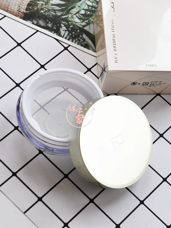 Spot Nhật Bản truy cập fancl bột lỏng hộp đặc biệt hộp mật ong hộp công cụ trang điểm mặt hộp bột lỏng phồng - Các công cụ làm đẹp khác cọ celin