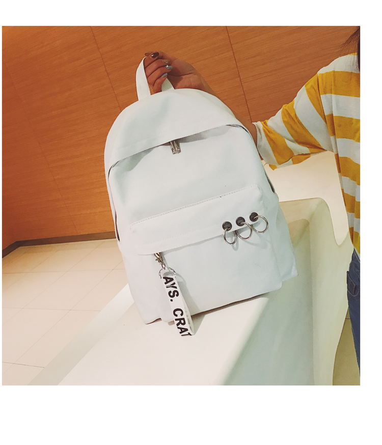 Nữ sinh phiên bản Hàn Quốc của Nhật Bản ulzzang vải ba lô nam hoang dã phong cách Harajuku ba lô đơn giản balo nhỏ gọn cho nữ
