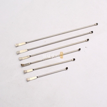 Stainless steel trace medicine spoon spatula medicine spatula 220mm 300mm 350mm 400mm 450mm 500mm