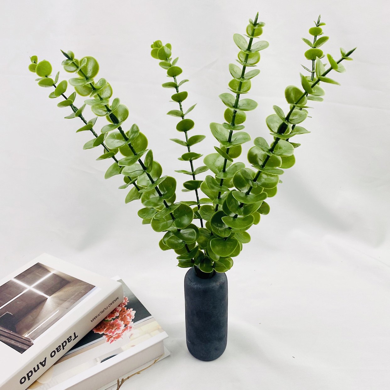 厂家直单只尤加利玫瑰干花花束装饰摆件天然真花卉洋桔梗摄影道具详情7