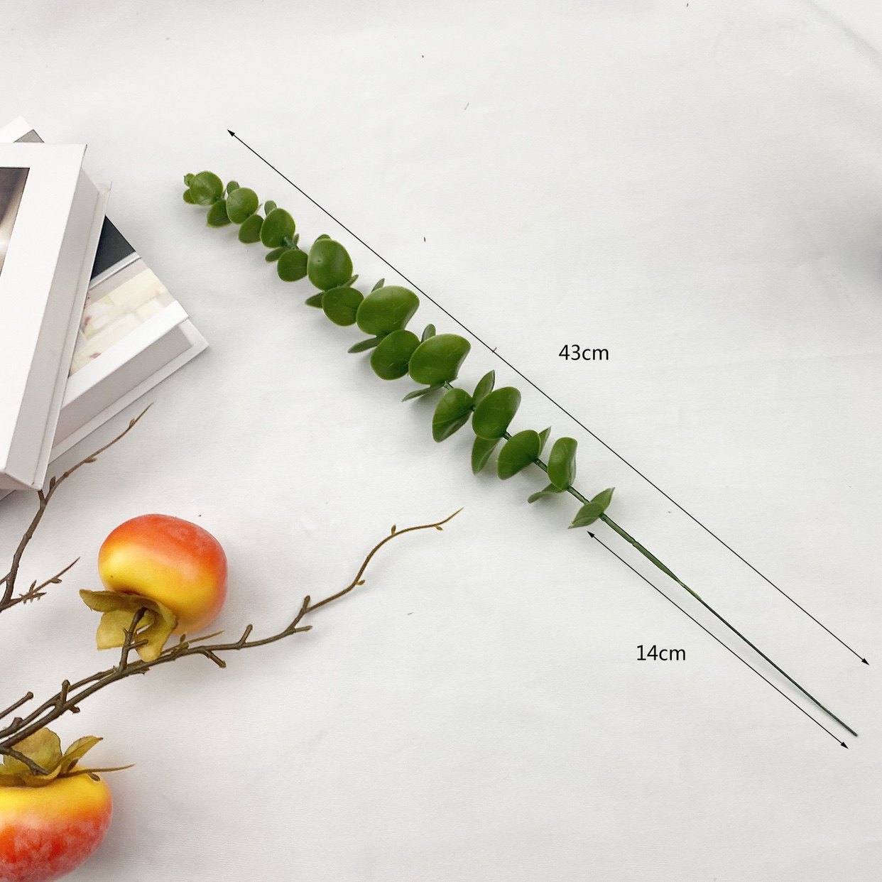 厂家直单只尤加利玫瑰干花花束装饰摆件天然真花卉洋桔梗摄影道具详情2