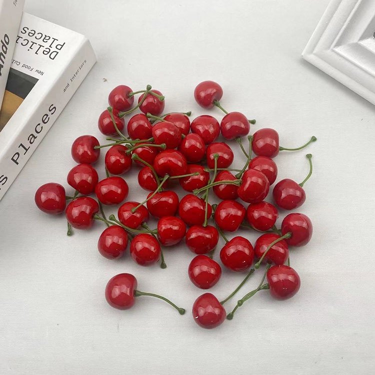 仿真水果蔬菜模型樱桃小水果果蔬摆件店铺橱窗装饰摆件拍摄道具详情6