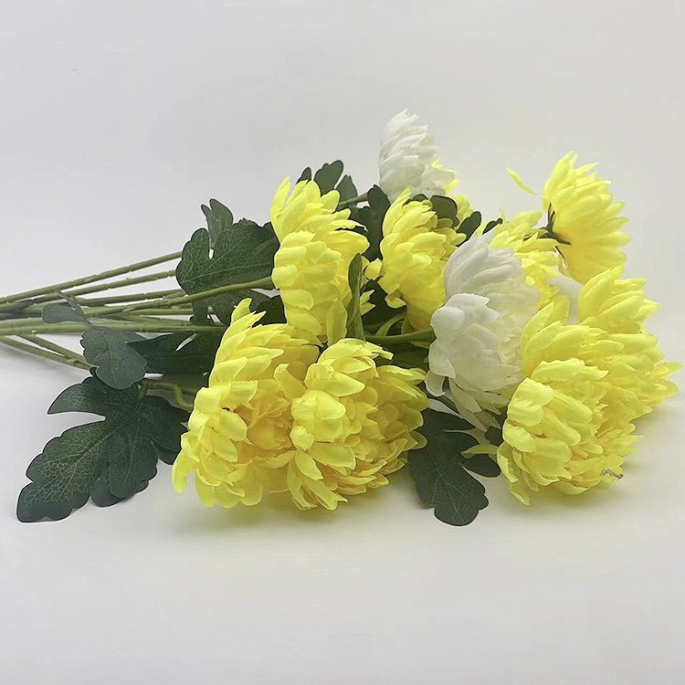 清明节仿真花花束扫墓上坟祭祀用品祭祖用的单只花艺假花简约摆放详情19