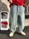 Летняя одежда, осенние джинсы, детские штаны для мальчиков, подходит для подростков