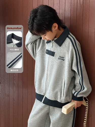 祯有范 Летняя одежда, спортивный костюм, толстовка, штаны, осенний комплект, осенняя